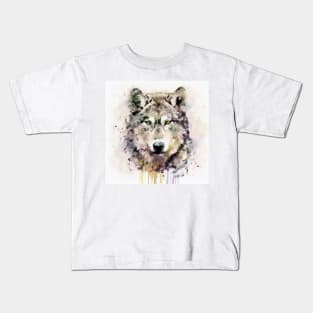 Wolf Head Kids T-Shirt